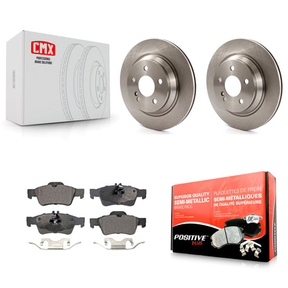 [Arrière] Kit de Disque et plaquette (semi-métallique) de frein pour 2003-2006 Mercedes-Benz S430 S500 AWD K8F-101734