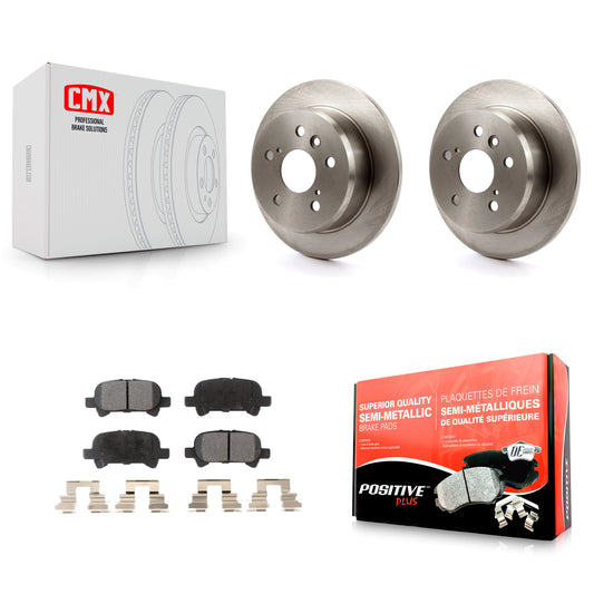 [Arrière] Kit de Disque et plaquette (semi-métallique) de frein pour Toyota Camry Avalon Solara K8F-101740
