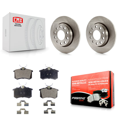[Arrière] Kit de Disque et plaquette (semi-métallique) de frein pour Audi A4 Quattro avec 255mm Diameter Rotor K8F-101750