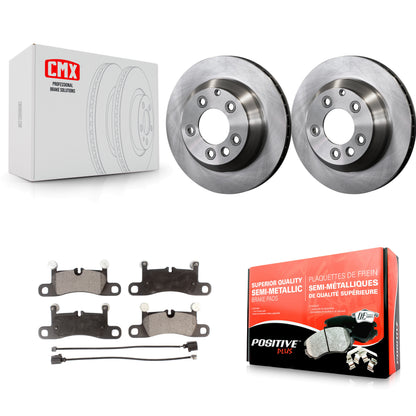 [Arrière] Kit de Disque et plaquette (semi-métallique) de frein pour Porsche Cayenne Volkswagen Touareg K8F-101776