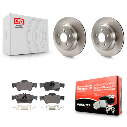 [Arrière] Kit de Disque et plaquette (semi-métallique) de frein pour Mercedes-Benz E350 E320 E500 CLS550 E400 CLS500 CLS400 E550 E63 AMG K8F-101780
