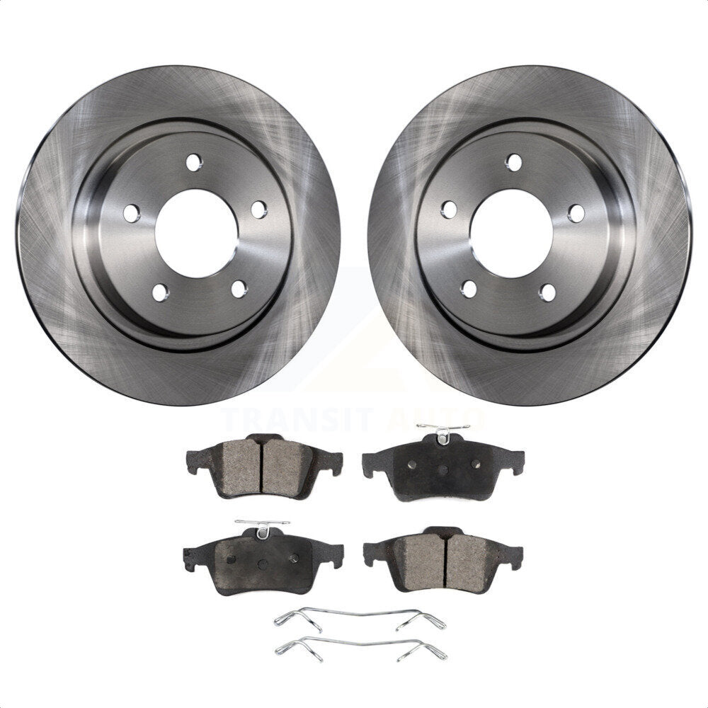 [Arrière] Kit de Disque et plaquette (semi-métallique) de frein pour Mazda 3 Sport K8F-101785 par Transit Auto