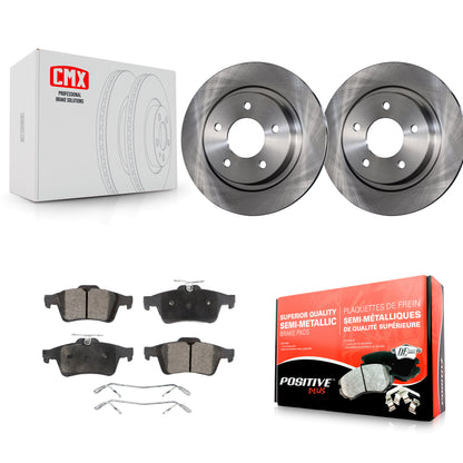 [Arrière] Kit de Disque et plaquette (semi-métallique) de frein pour Mazda 3 Sport K8F-101785