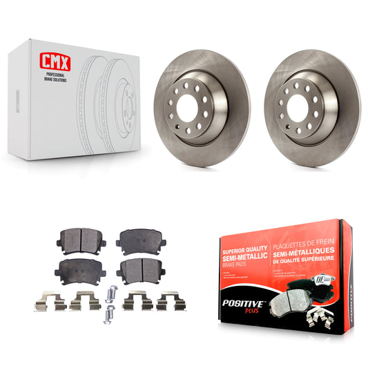 [Arrière] Kit de Disque et plaquette (semi-métallique) de frein pour Audi A6 Quattro avec 302mm Diameter Rotor K8F-101828