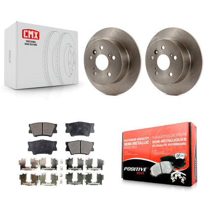 [Arrière] Kit de Disque et plaquette (semi-métallique) de frein pour Toyota Camry Lexus ES350 Avalon K8F-101829