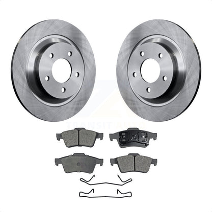 [Arrière] Kit de Disque et plaquette (semi-métallique) de frein pour 2006 Mazda 5 To 02 06 K8F-101832 par Transit Auto