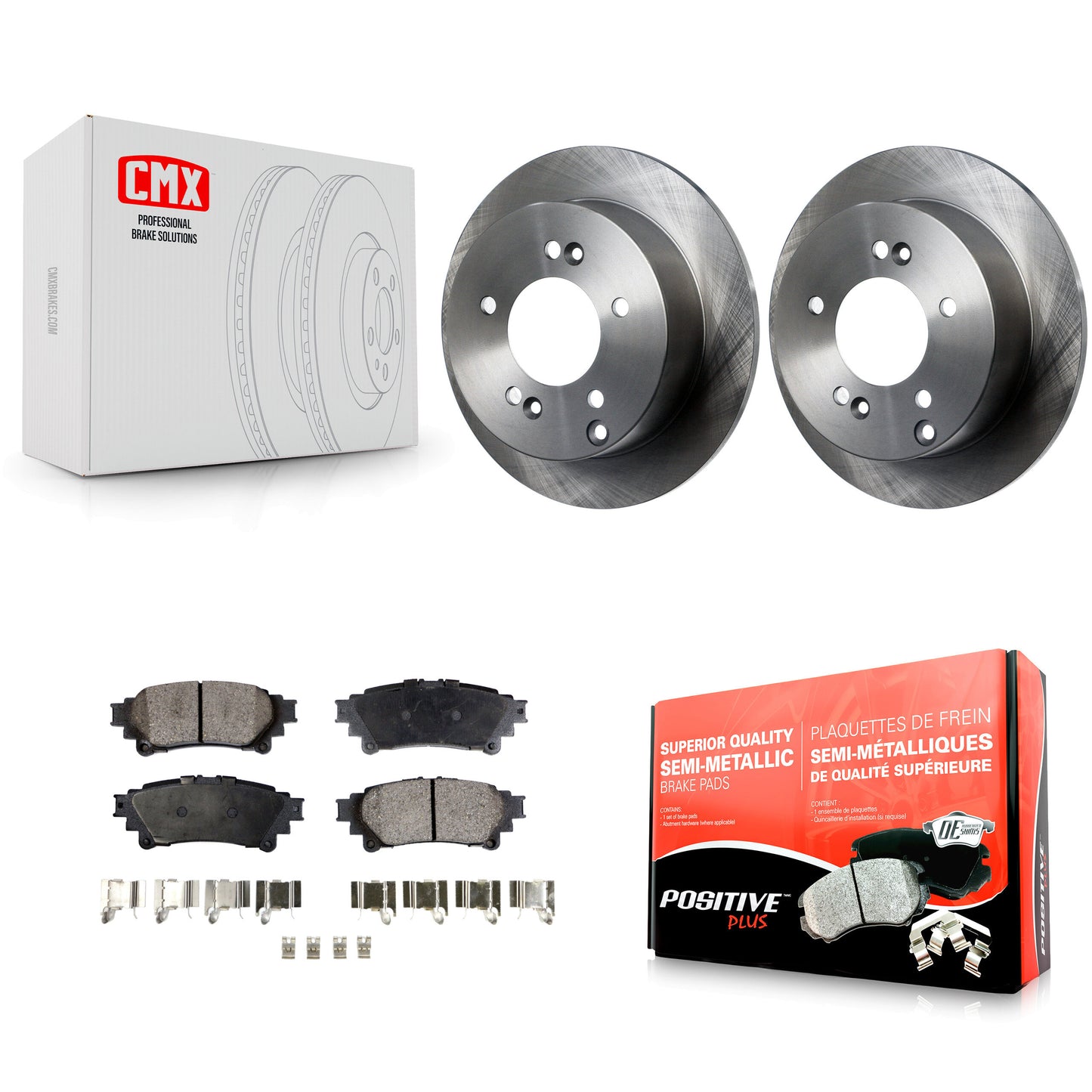 [Arrière] Kit de Disque et plaquette (semi-métallique) de frein pour Lexus IS250 K8F-101838