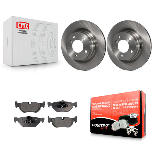 [Arrière] Kit de Disque et plaquette (semi-métallique) de frein pour BMW 328i 325i 323i K8F-101839