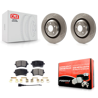 [Arrière] Kit de Disque et plaquette (semi-métallique) de frein pour Audi A6 Quattro avec 330mm Diameter Rotor K8F-101845