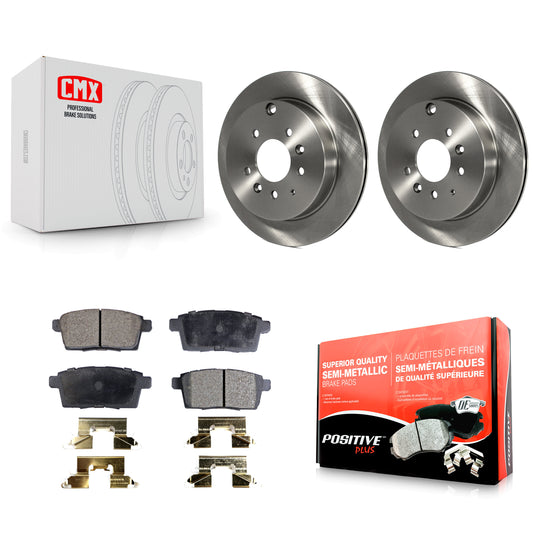 [Arrière] Kit de Disque et plaquette (semi-métallique) de frein pour Ford Edge Mazda CX-7 Lincoln MKX K8F-101847