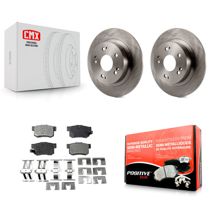 [Arrière] Kit de Disque et plaquette (semi-métallique) de frein pour Honda Accord Acura ILX K8F-101854