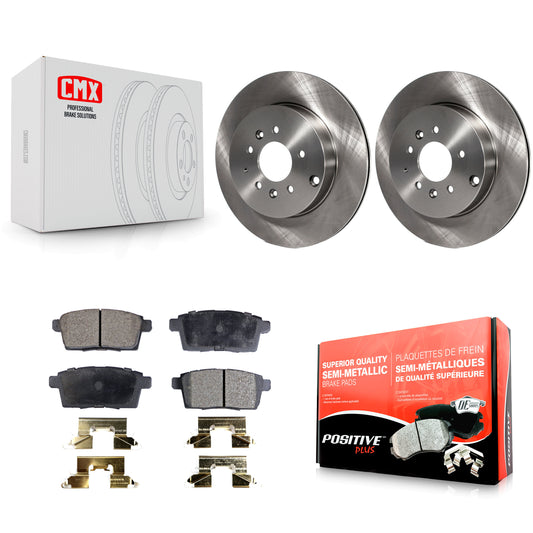 [Arrière] Kit de Disque et plaquette (semi-métallique) de frein pour 2007-2015 Mazda CX-9 K8F-101855