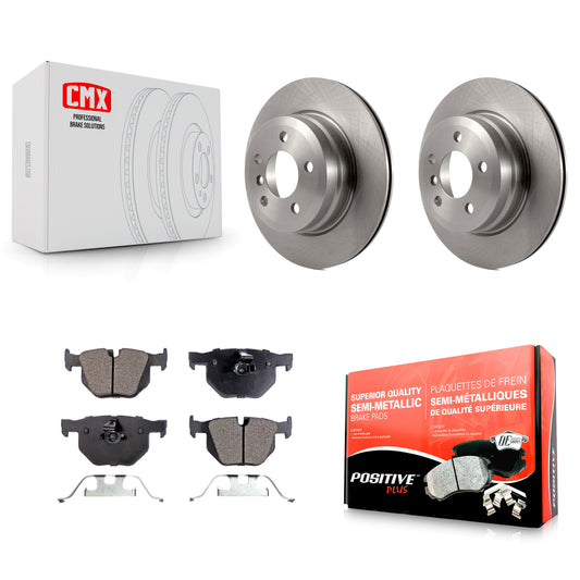 [Arrière] Kit de Disque et plaquette (semi-métallique) de frein pour BMW X5 X6 K8F-101859
