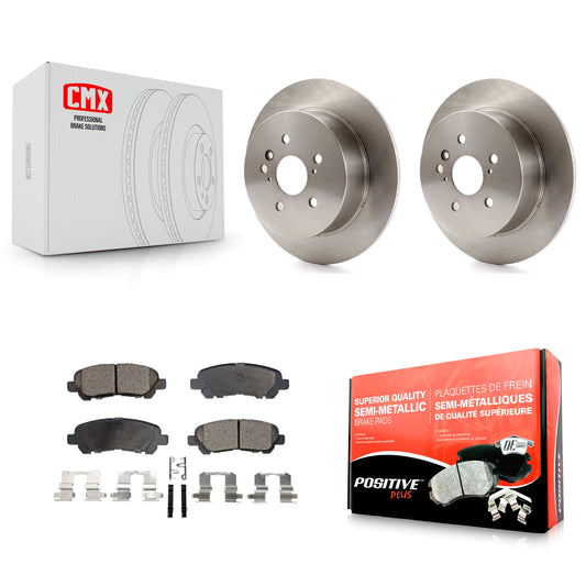 [Arrière] Kit de Disque et plaquette (semi-métallique) de frein pour 2008-2013 Toyota Highlander K8F-101871