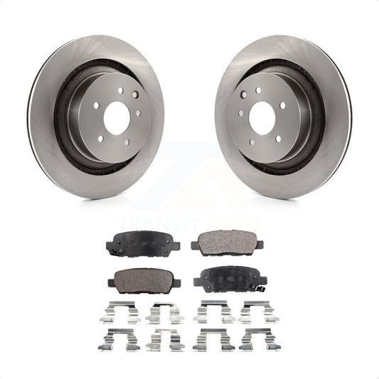 [Arrière] Kit de Disque et plaquette (semi-métallique) de frein pour 2014 INFINITI Q60 Sport K8F-101879 par Transit Auto