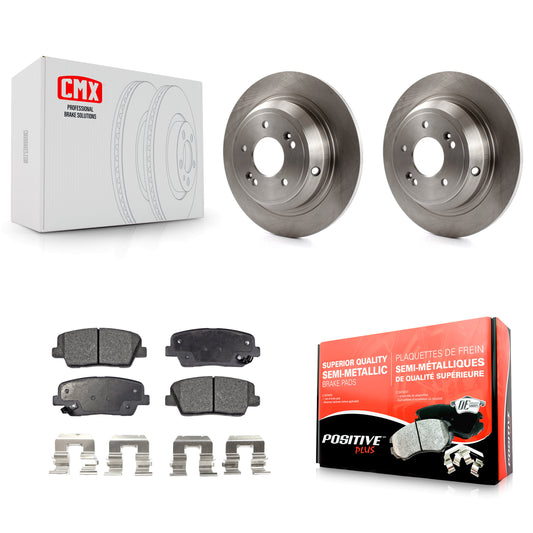 [Arrière] Kit de Disque et plaquette (semi-métallique) de frein pour Hyundai Genesis K8F-101888