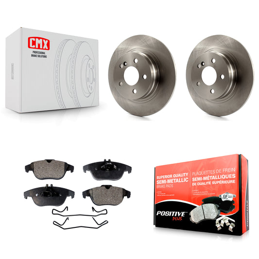 [Arrière] Kit de Disque et plaquette (semi-métallique) de frein pour Mercedes-Benz C300 C250 C230 K8F-101892