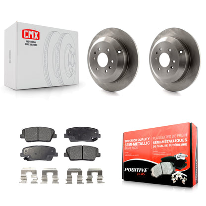 [Arrière] Kit de Disque et plaquette (semi-métallique) de frein pour 2009-2011 Kia Borrego K8F-101893