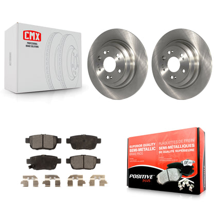 [Arrière] Kit de Disque et plaquette (semi-métallique) de frein pour 2009-2014 Acura TL K8F-101894