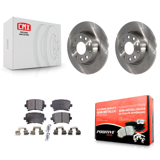 [Arrière] Kit de Disque et plaquette (semi-métallique) de frein pour Volkswagen GTI K8F-101905