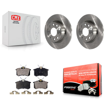 [Arrière] Kit de Disque et plaquette (semi-métallique) de frein pour Volkswagen Beetle Golf avec 272mm Diameter Rotor K8F-101907