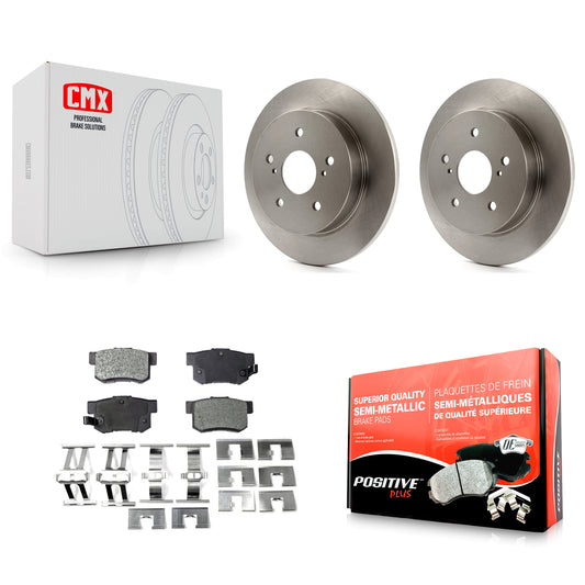 [Arrière] Kit de Disque et plaquette (semi-métallique) de frein pour 2010-2013 Suzuki Kizashi K8F-101908