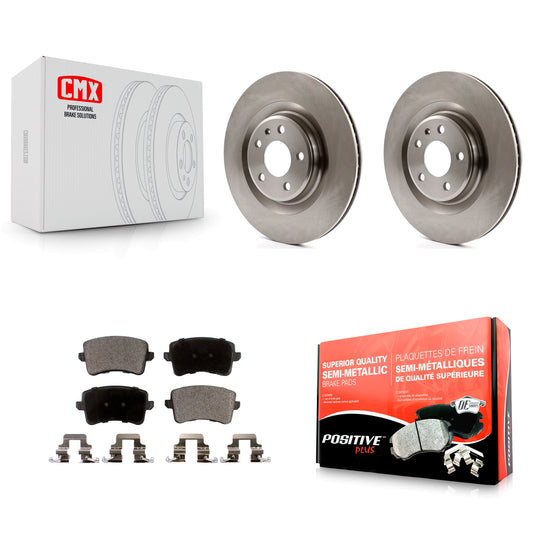 [Arrière] Kit de Disque et plaquette (semi-métallique) de frein pour Audi Q5 A5 SQ5 Quattro S5 A4 K8F-101914