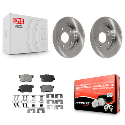 [Arrière] Kit de Disque et plaquette (semi-métallique) de frein pour 2011-2015 Honda CR-Z K8F-101918
