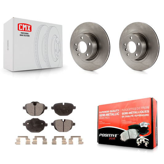 [Arrière] Kit de Disque et plaquette (semi-métallique) de frein pour BMW X3 X4 K8F-101921