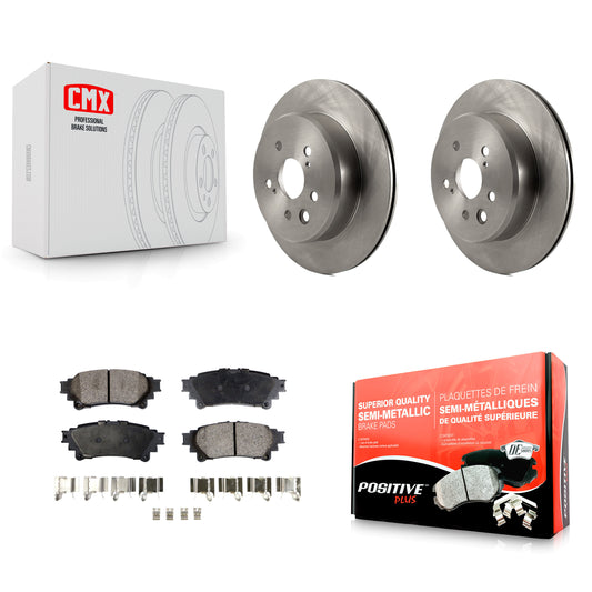 [Arrière] Kit de Disque et plaquette (semi-métallique) de frein pour Lexus GS350 IS300 IS200t IS350 RC350 RC300 RC200t GS300 GS200t GS450h K8F-101938