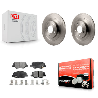 [Arrière] Kit de Disque et plaquette (semi-métallique) de frein pour Mitsubishi Outlander Sport PHEV RVR K8F-101947