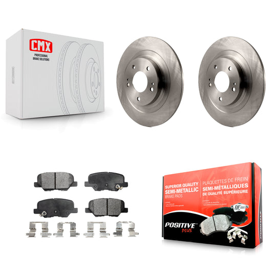 [Arrière] Kit de Disque et plaquette (semi-métallique) de frein pour Mitsubishi Outlander Sport PHEV RVR K8F-101947