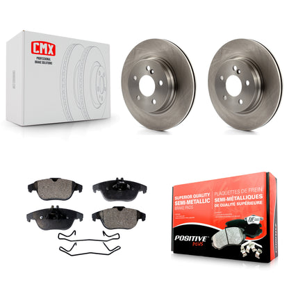[Arrière] Kit de Disque et plaquette (semi-métallique) de frein pour Mercedes-Benz E350 C250 C300 C350 E550 K8F-101953