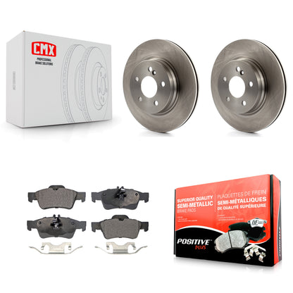 [Arrière] Kit de Disque et plaquette (semi-métallique) de frein pour Mercedes-Benz E550 avec 300mm Diameter Rotor K8F-101954