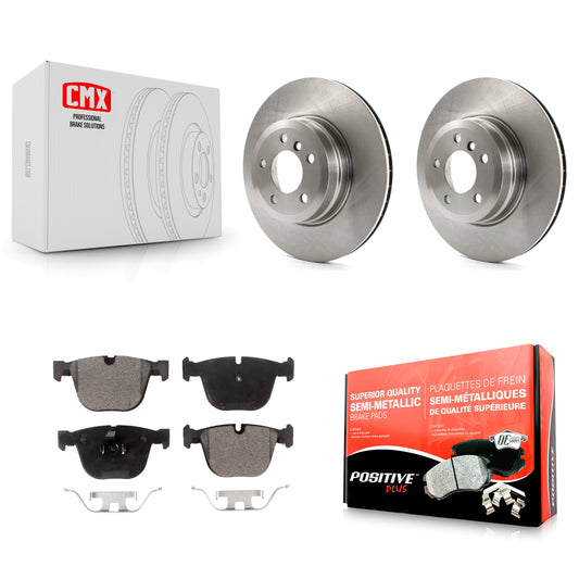 [Arrière] Kit de Disque et plaquette (semi-métallique) de frein pour BMW X5 X6 K8F-101971
