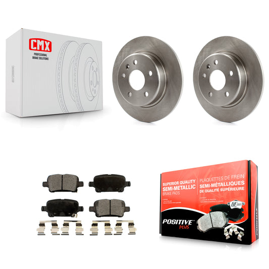 [Arrière] Kit de Disque et plaquette (semi-métallique) de frein pour Chevrolet Cruze Volt Bolt EV EUV K8F-101980