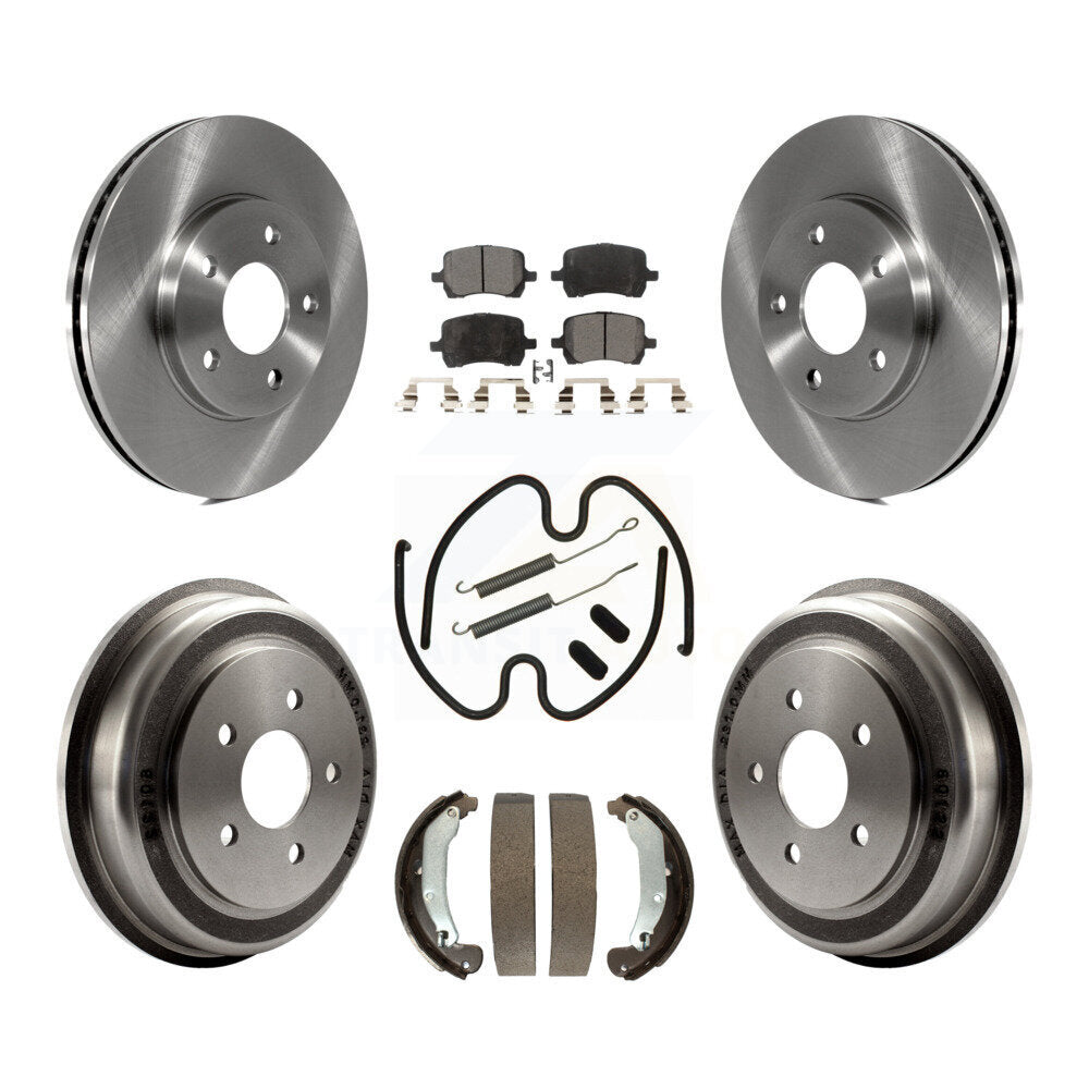 [Avant + Arrière] Kit de Disque et plaquette (semi-métallique) de frein pour Chevrolet HHR K8F-102013