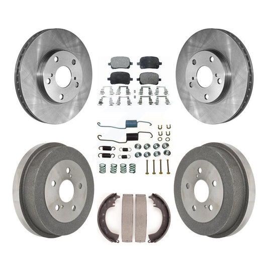 [Avant + Arrière] Kit de Disque et plaquette (semi-métallique) de frein pour 1999-2001 Toyota Solara 2.2L K8F-102084