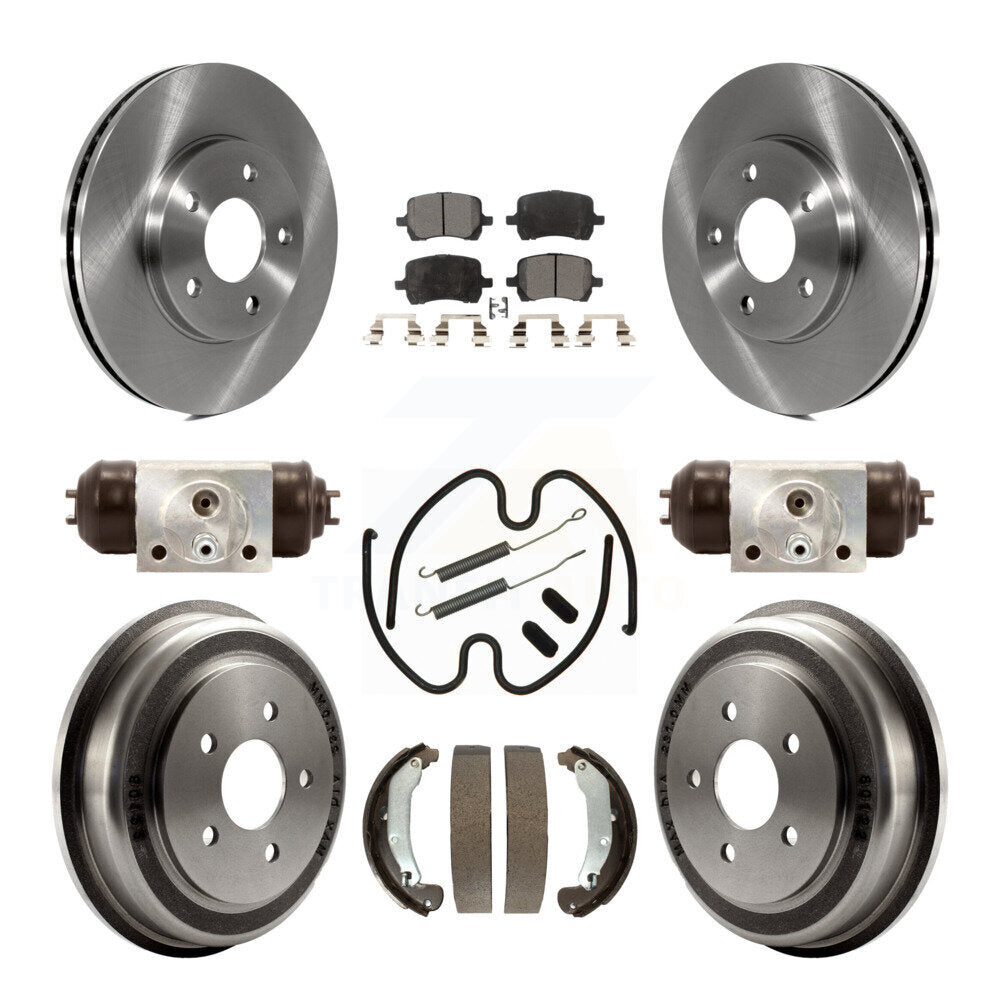 [Avant + Arrière] Kit de Disque et plaquette (semi-métallique) de frein pour Chevrolet HHR K8F-102192