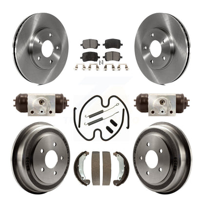 [Avant + Arrière] Kit de Disque et plaquette (semi-métallique) de frein pour Chevrolet HHR K8F-102192