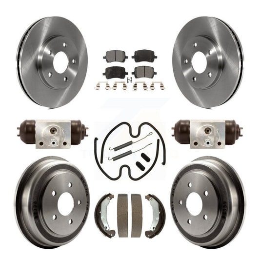 [Avant + Arrière] Kit de Disque et plaquette (semi-métallique) de frein pour Chevrolet HHR K8F-102192