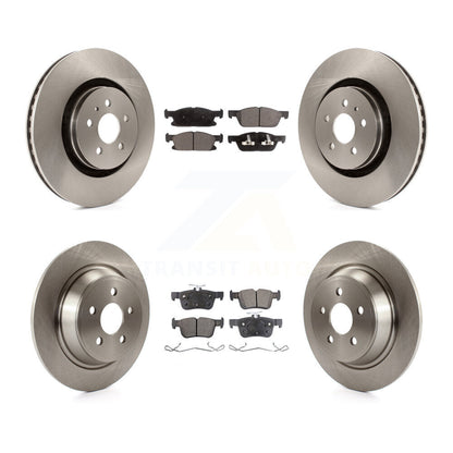 [Avant + Arrière] Kit de Disque et plaquette (semi-métallique) de frein pour Ford Edge Lincoln MKX Nautilus K8F-102234