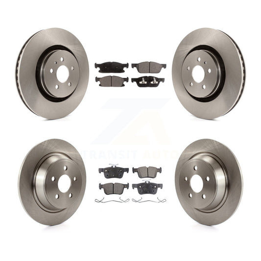 [Avant + Arrière] Kit de Disque et plaquette (semi-métallique) de frein pour Ford Edge Lincoln MKX Nautilus K8F-102234