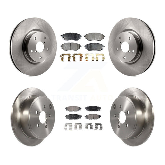 [Avant + Arrière] Kit de Disque et plaquette (semi-métallique) de frein pour Subaru WRX K8F-102235