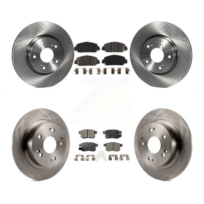 [Avant + Arrière] Kit de Disque et plaquette (semi-métallique) de frein pour Honda Accord K8F-102239