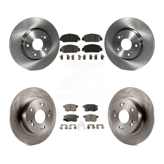 [Avant + Arrière] Kit de Disque et plaquette (semi-métallique) de frein pour Honda Accord K8F-102239