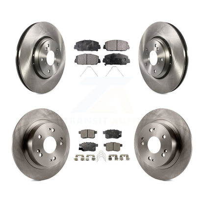 [Avant + Arrière] Kit de Disque et plaquette (semi-métallique) de frein pour Honda Accord K8F-102241