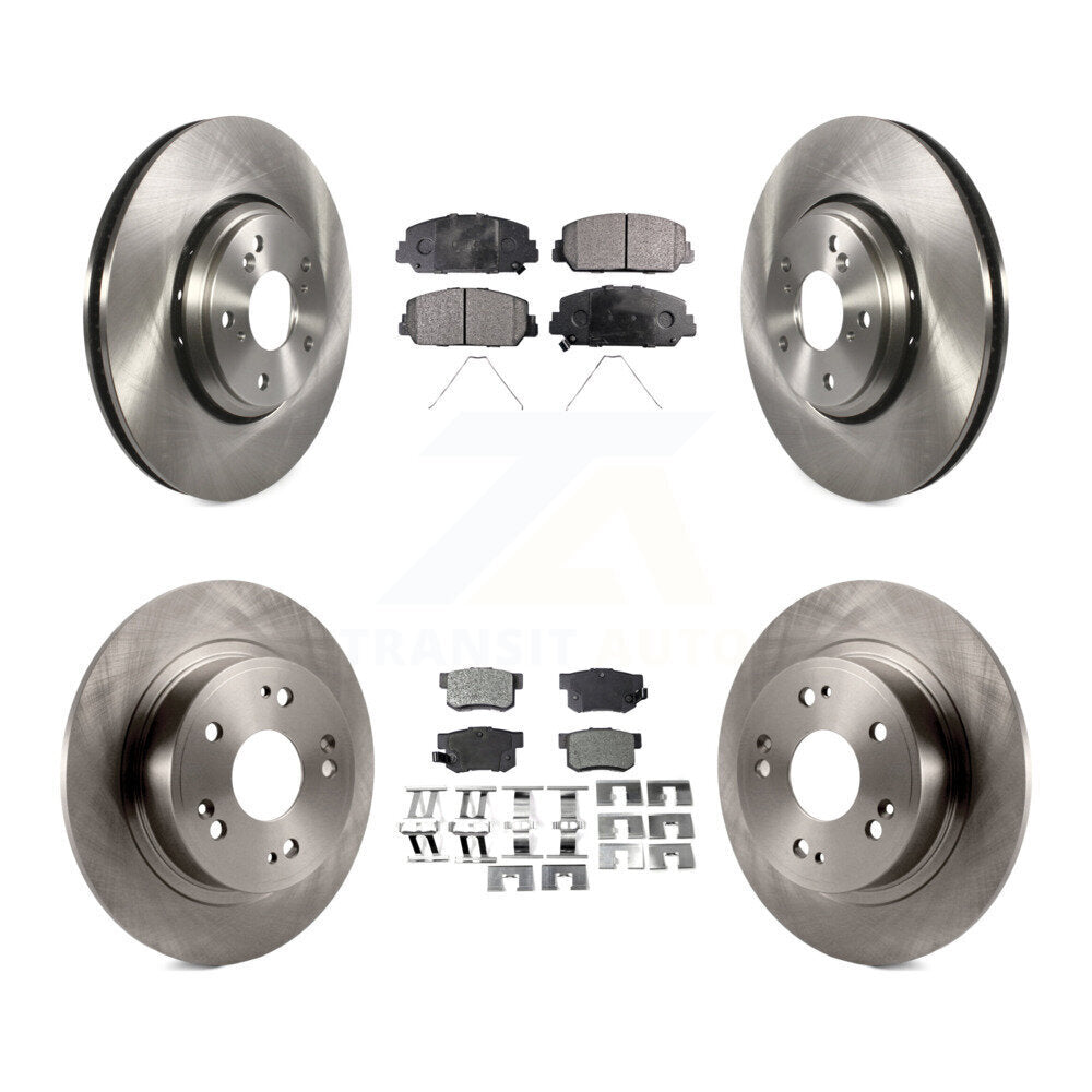 [Avant + Arrière] Kit de Disque et plaquette (semi-métallique) de frein pour 2017-2022 Acura ILX K8F-102242