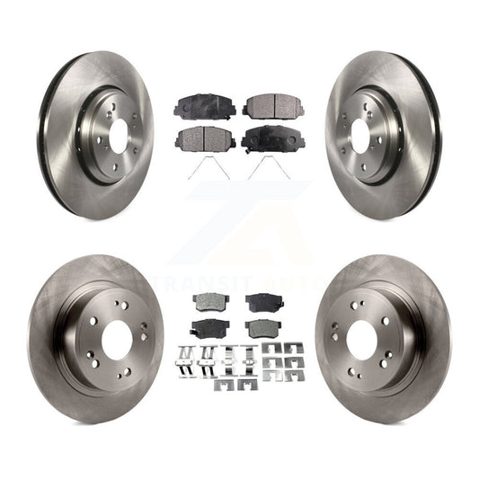 [Avant + Arrière] Kit de Disque et plaquette (semi-métallique) de frein pour 2017-2022 Acura ILX K8F-102242