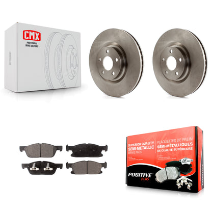 [Avant] Kit de Disque et plaquette (semi-métallique) de frein pour Ford Edge K8F-102244